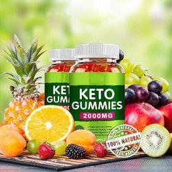 60ct Keto Gummies Ketone Ght Loss Fatburner Kosttillskott För Män Och Kvinnor (2-pack)