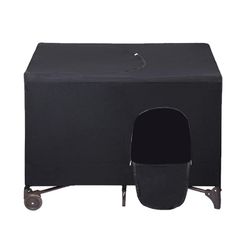 Pimennyspinnasängyn kansi Pinnasängyn katospäällinen laadukkaalle unelle hengittävä pimennysteltta matkasängylle, kannettava verkkopäällinen 96 * 6...