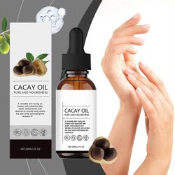 Flye CACAY öljy Perusöljy luonnollinen hiuksille Kasvot Kynsille Aromaterapia Hierontaöljy Laimennus Vegaani 30ml Flye2302 Monivärinen