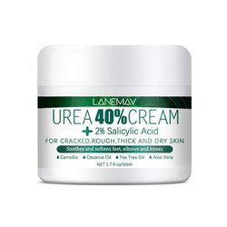 unbrand Urea 40% jalkavoide kuiville halkeileville kantapäille, salisyylihapon kallusinpoistoaine, kosteuttaa &; kosteuttaa, rauhoittaa ja pehmentä...