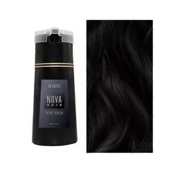 Nova Hair Dye shampoo, Nova Hair Instant Dye Shampoo, Hair Color Shampoo hiuksille Musta