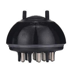 Coosilo Scalp Massager Comb hår børste til at forbedre fremme blodcirkulationen Hår Tool sort