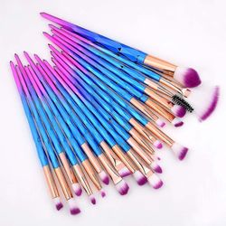 Coosilo Makeup Pensler Blændende Color Makeup Brush Set Performance Rekvisitter Makeup Tools Gave