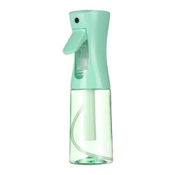 Hårsprayflaske gjenbruk lett å bære bærbar lekkasjesikker design kontinuerlig sprøyting plast høytrykkssprayflaske for tur Grønn 200ML