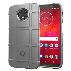 AIR Holdbar stødsikker beskyttelsesskaltaske til Moto Z3 Play - Grå