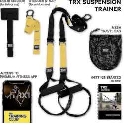Trx All-in-one jousituskouluttaja - kotikuntosalijärjestelmä kokeneelle kuntosaliharrastajalle, sisältää pääsyn Trx Training Club -laitteeseen