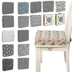 1pc Børn Øget Chair Pad Soft Baby Børn Dining Pude Justerbar Aftagelig Stol Booster Pude Barnevogn Chair Pad Ns2