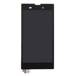 JVY LCD-skærm + berøringspanel til Sony Xperia T3(sort)