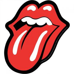Rolling Stones Rolling Stonesin kielen logotarra Punainen