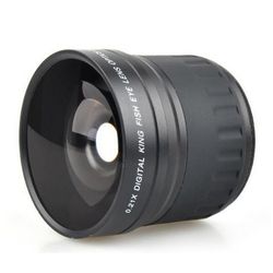 Ruili 52mm 0,21x Fiskeøje Linse