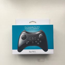 Suren Pro Controller til Wii U, Powerlead trådløs controller Gamepad til Wii U Dual Analog Spil Remote Joystick