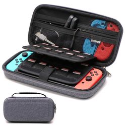 Switch Opbevaringspose til Ns Travel Electronics Tilbehør USB Data Kabel Øretelefon Zip Organizer Sag Pose