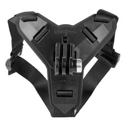 Mikasa Motorcykel hjelm front hage beslag indehaveren stativ Mount for Gopro Hero Sort farve
