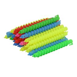 Gegong flerfarget 26pcs spiral hår perm stang spiral stang frisør frisør frisør rulle curling curling frisør frisør styling verktøy for kvinner og ...