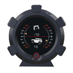 Yhteensopiva Jimny GPS: n kanssa Vaakakaltevuusmittari Nopeusmittari Autokompassin nousu Kallistuskulma Korkeus L