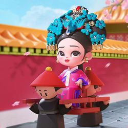 Bicaco Legenden om Zhen Huan Koitake Kejserinder i paladsserien Blind Box Chinses Style Action Figur Fødselsdagsgaver Caixas Supresas Skjult stil 2