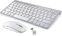 Langaton näppäimistö ja hiiri Apple imac Windowsille tai Androidille (langaton 2.4g)