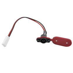Laturin johtokaapeli magneettisella latausportin pistokkeella Mijia M365 M365 Pro / Electric Scoote Musta punainen