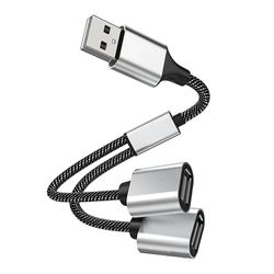 Usb-Usb 2.0 Kolminkertainen USB-porttikeskitin Otg-sovitinkaapeli Hab-datalatausmuunnin USB-laajennus Spli