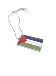 Hiprock Palæstina flag halskæde