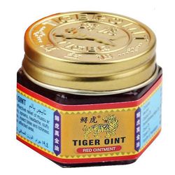 Tiger Balm -luonnollinen hoito, punainen ja valkoinen yrttivoide punainen tahna