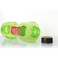 Ebox Plasthåndvægte med stor kapacitet til fitnesscenter, sport, fitness, camping og cykling Grøn 550ml