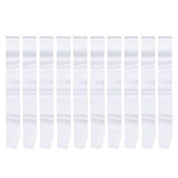 10kpl DIY Blank Sash Tavallinen satiinietiketti Bändit Juhlatarvikkeet kanailtoihin Syntymäpäivä Baby Shower Eläkkeelle siirtyminen (valkoinen) 79....