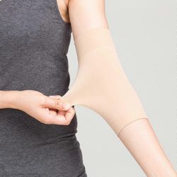 1 pari tatuointipeite kompressiohihat nauhat kyynärvarren peitevoide tuki ihonväri tatuointi jälkihoito uv-suoja oversleeve-hyvä lihanväri