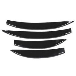 Kiiltävä musta etupuskurin jakajasäleikön verhoilu Benz E-sarja W214 AMG-Line 2024+ -mallille - tyylikäs ulkonäkö