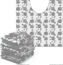 50 kpl kertakäyttöiset wc-matot - U-muotoiset vedenpitävät kamarityynyt pottaharjoitteluun, inkontinenssiin ja hajujen hallintaan (Stars Design)