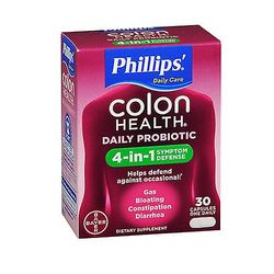Phillips Colon Health -kapselit, 30 kapselia (1 kpl pakkaus)
