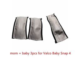 Baby Stroller Accessories Nytt läderhandtag Skyddskåpa passar för Valco Baby Snap 4 Barnvagn Barnvagn Bar Ärm Case Armstöd Cover Barnvagn Tillbehör...