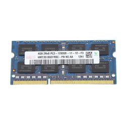 DDR3 4GB kannettavan tietokoneen RAM-muistille 1600Mhz PC3 12800 2RX8