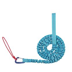Mountainbike Forældre-barn Nylon Rally Rope Cykel Elastisk slæbetov, blå farve
