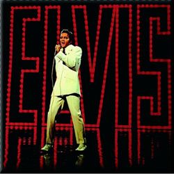 Elvis Presley køleskab Magnet 68 særlige nye officielle 76 mm x 76 mm Sort One Size