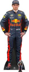 Formula 1 Cutouts Max Verstappen Formula One Racing Driver kartong släppandet / stående