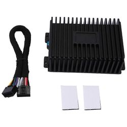 Autoradion DSP-vahvistin yleiseen langalliseen äänipäivitykseen Musta