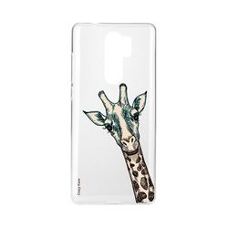 Crazy Kase Skrog til Xiaomi Redmi 9 Fleksibel girafhoved
