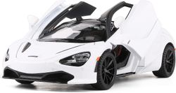 1:24 Painevalettu malli Mclaren 720s sinkkiseoksesta valmistetulle autolle Painevalettu malli, koristeellinen, miniajoneuvot lapsille, poikaystävä,...
