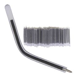 Joustavat turvakynät, 100 kynän pakkaus mielenterveyteen, mielenterveyssairaalaan, 3,8 tuumaa, joustavat Musta & valkoinen