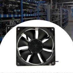 4715KL-04W-B56 kaivostuuletin NMB 12038 DC 12V 1.30A 130CFM 3600RPM Y4574 Antminer jäähdytystuuletin Musta