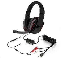Ruili Professionelt stereo gamingheadset til Ps4 Xbox360 Ps3-pc