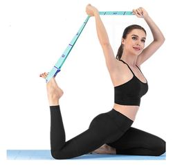 Yoga Fitness Band Elastic Resistance Band Workout Strækker pilates