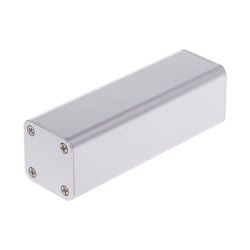 Nytt DIY Extruded Electronic Project Aluminium Enclosure Case Svart 100x32x32mm