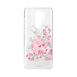 Crazy Kase Skrog til Xiaomi Redmi 9 Blød blomst og sommerfugl