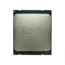 Core i7-3970X -suoritin - Socket LGA 2011 6 ydintä, 12 säiettä, 3,5 GHz, 15 Mt L3-välimuisti, 150 W.