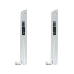 2 kpl 3g 4g 5g antenni 600-6000mhz 18dbi gain sma uros langattomalle verkkokortille wifi-reititin korkea s