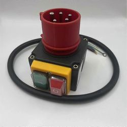 KOA7-laitekytkinkonekytkin 380 / 400V 3 vaihetta kaapelilla ja vaihemuuntimella, jotka ovat yhteensopivia W P20250110148: n kanssa BlackRed