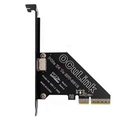 PCIe 4.0 X4 - Oculink SFF8611/8612 -laajennuskortti SFF-8639 U.2 SSD: hen ulkoiselle näytönohjaimelle f Musta