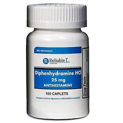 Advance Pharma Diphenhist, 25mg, 100 kapselia (1 kpl pakkaus)